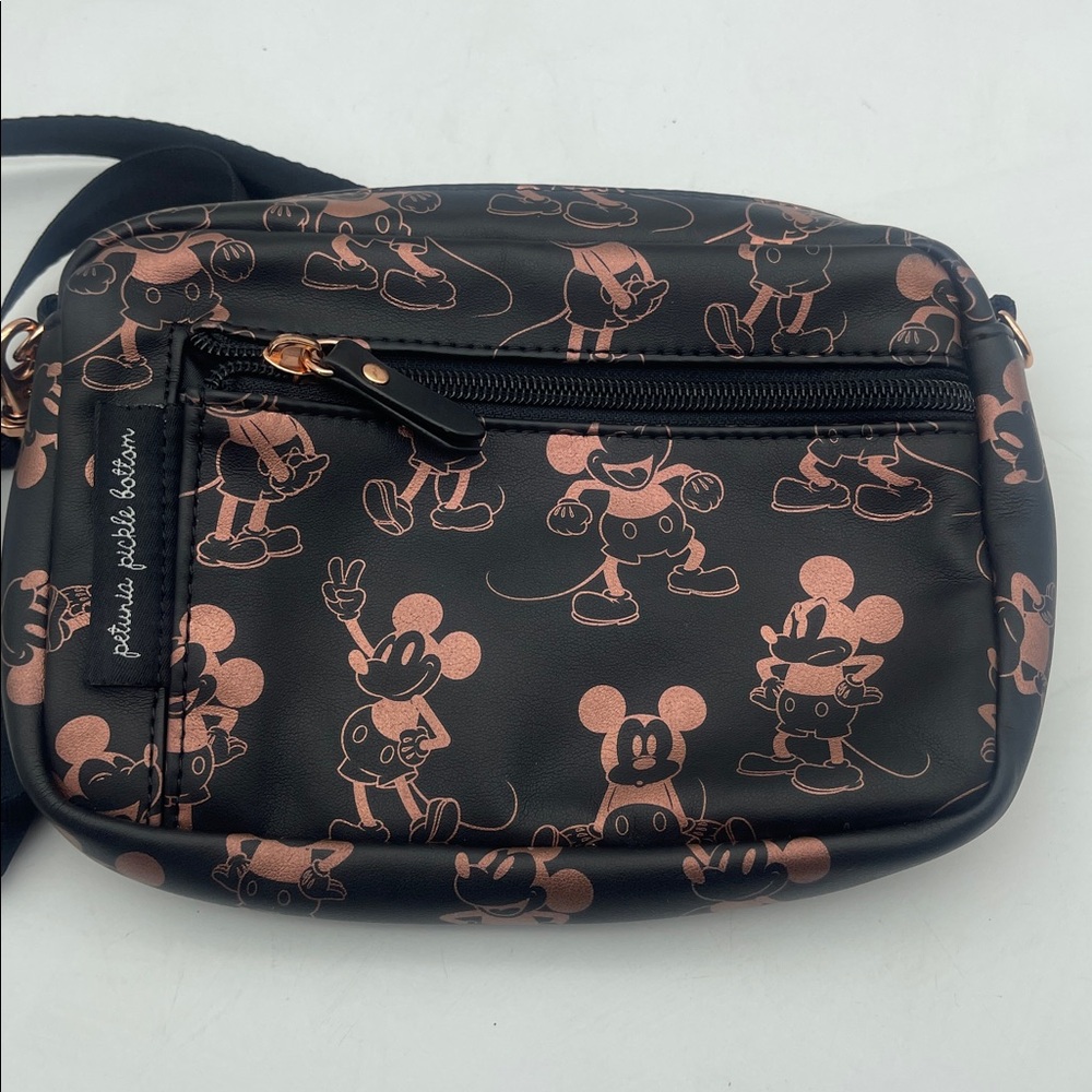 Disney Baby Petunia Picklebottom Mickey Mouse Metallic Belt Bag Waist Fanny Pack - Picture 6 of 9